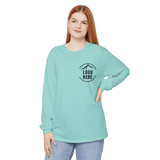 Custom Women's Comfort Colors Printed Garment - Dyed Long Sleeve T-Shirt - Arklavo
