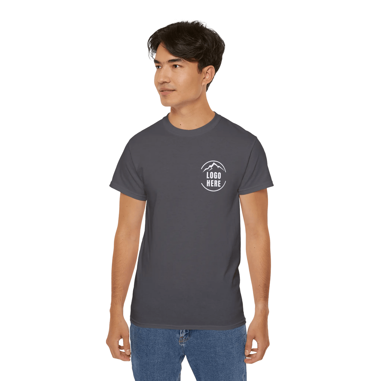 Custom Men's Gildan Printed Heavyweight Cotton T-Shirt - Arklavo
