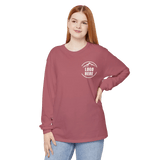 Custom Women's Comfort Colors Printed Garment - Dyed Long Sleeve T-Shirt - Arklavo