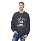 Custom Men's Gildan Printed Ringspun Crewneck Sweatshirt - Arklavo