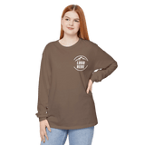 Custom Women's Comfort Colors Printed Garment - Dyed Long Sleeve T-Shirt - Arklavo