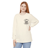 Custom Women's Comfort Colors Printed Garment - Dyed Long Sleeve T-Shirt - Arklavo