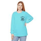 Custom Women's Comfort Colors Printed Garment - Dyed Long Sleeve T-Shirt - Arklavo