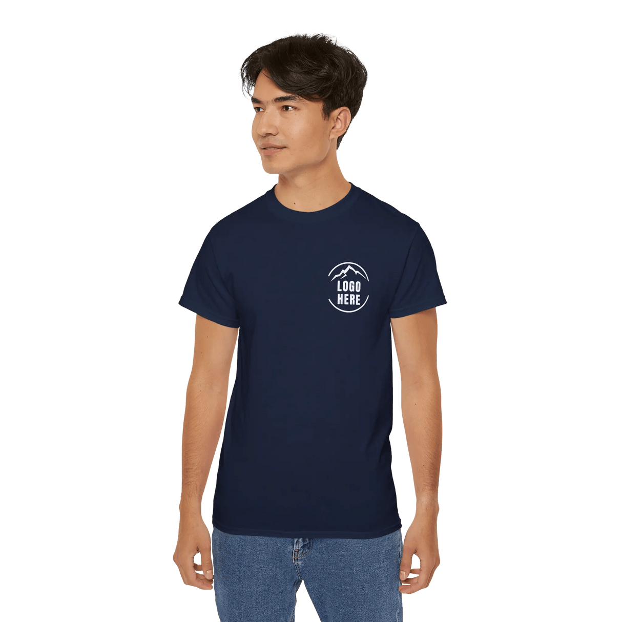 Custom Men's Gildan Printed Heavyweight Cotton T-Shirt - Arklavo