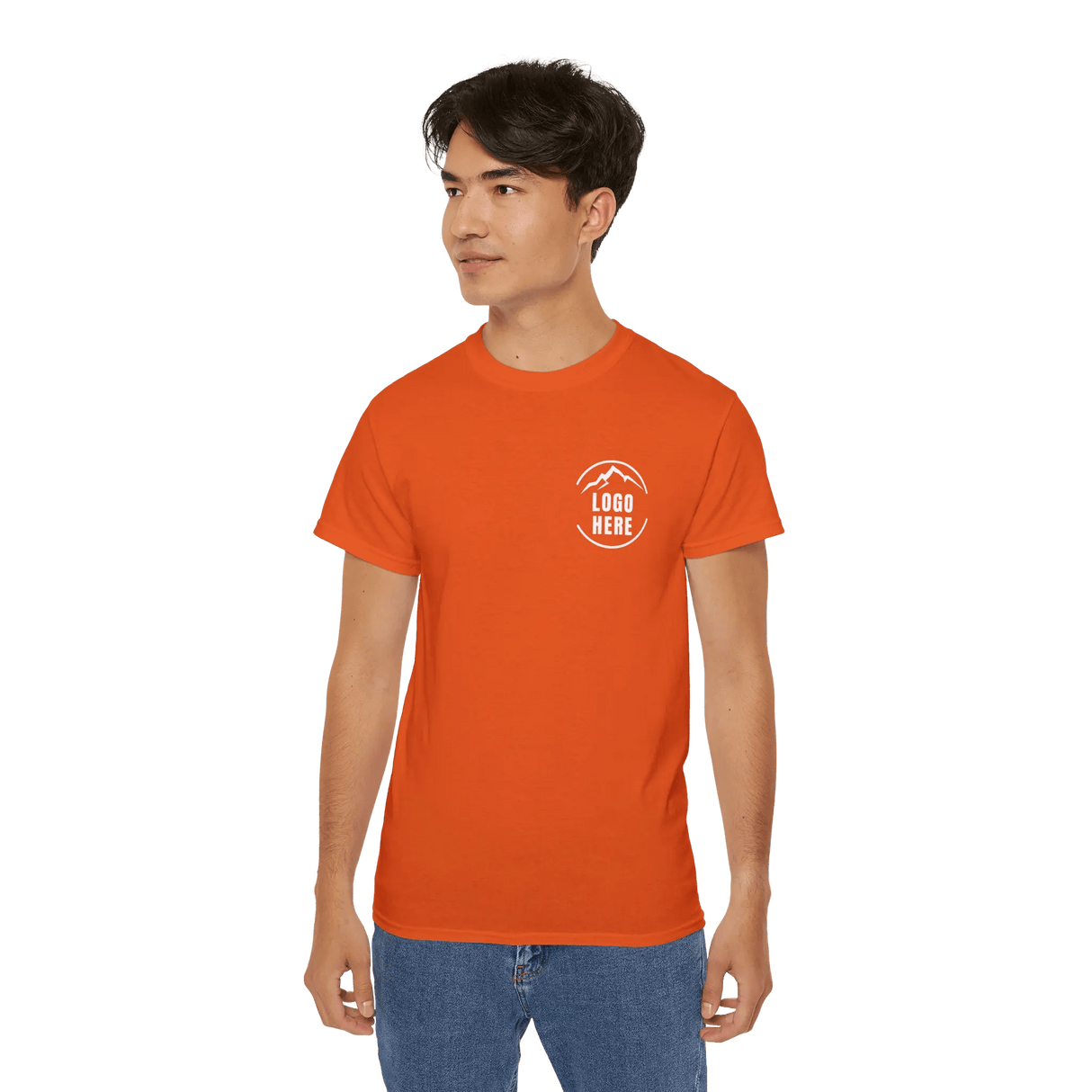 Custom Men's Gildan Printed Heavyweight Cotton T-Shirt - Arklavo