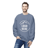 Custom Men's Gildan Printed Ringspun Crewneck Sweatshirt - Arklavo