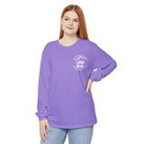 Custom Women's Comfort Colors Printed Garment - Dyed Long Sleeve T-Shirt - Arklavo