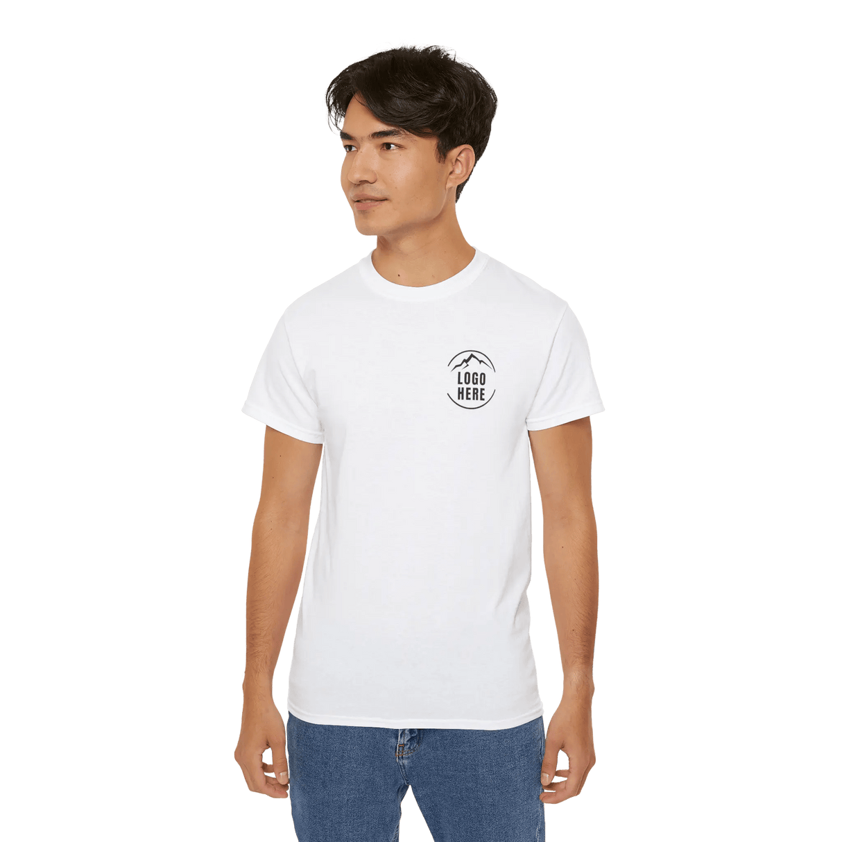 Custom Men's Gildan Printed Heavyweight Cotton T-Shirt - Arklavo
