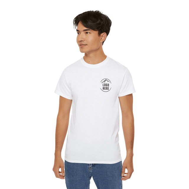 Custom Men's Gildan Printed Heavyweight Cotton T-Shirt - Arklavo
