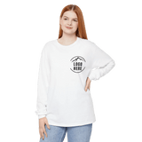 Custom Women's Comfort Colors Printed Garment - Dyed Long Sleeve T-Shirt - Arklavo