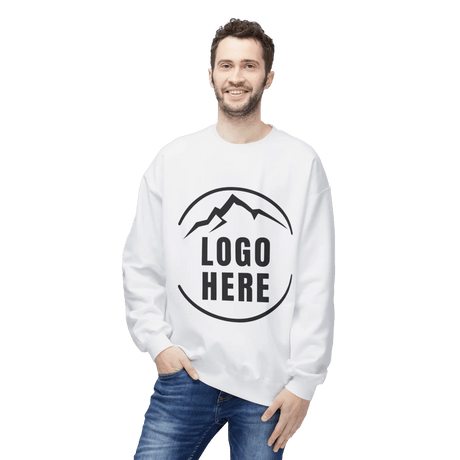 Custom Men's Gildan Printed Ringspun Crewneck Sweatshirt - Arklavo
