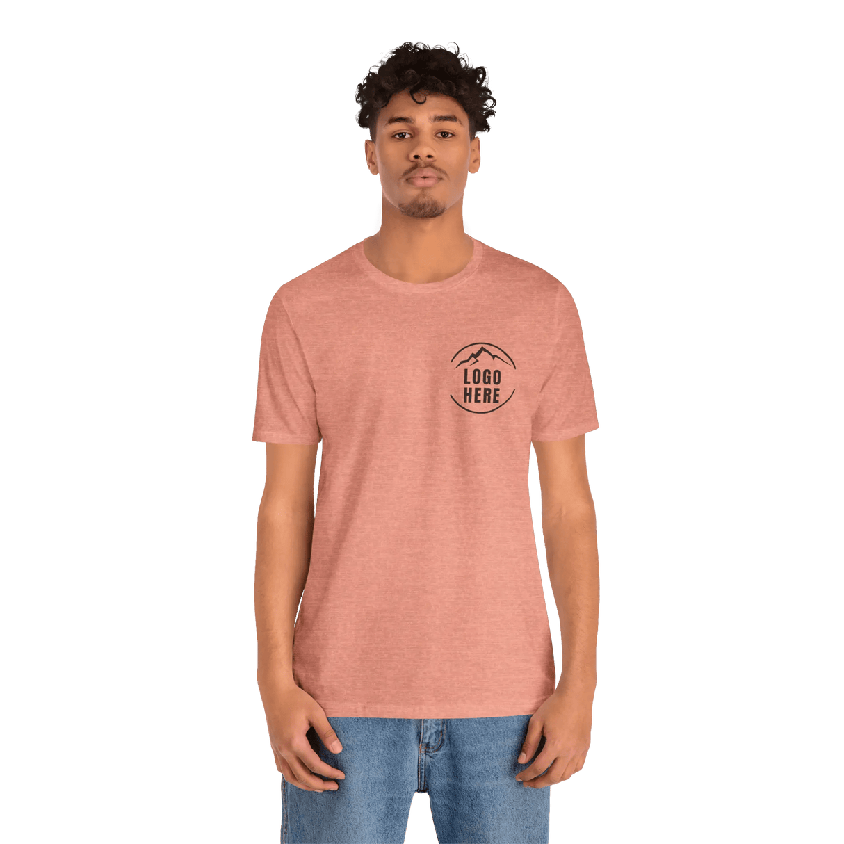 Custom Men's Bella + Canvas Printed Crewneck T-Shirt - Arklavo