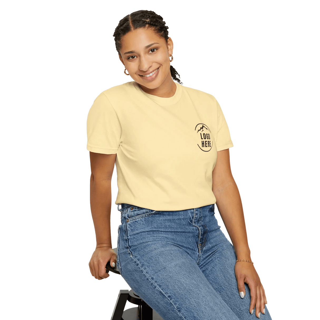 Custom Women's Comfort Colors Printed T-Shirt - Arklavo