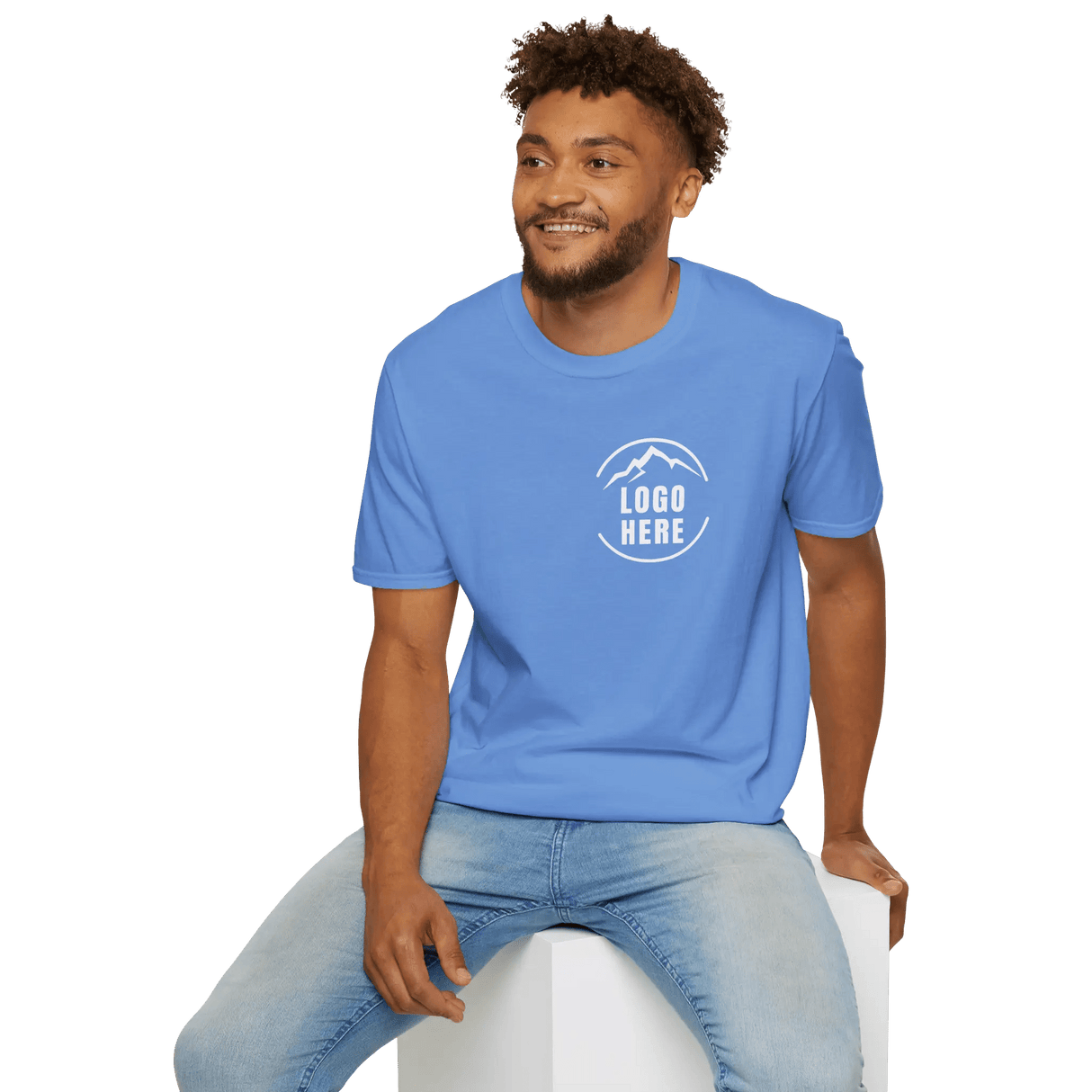 Custom Men's Gildan Printed Lightweight Cotton T-Shirt - Arklavo