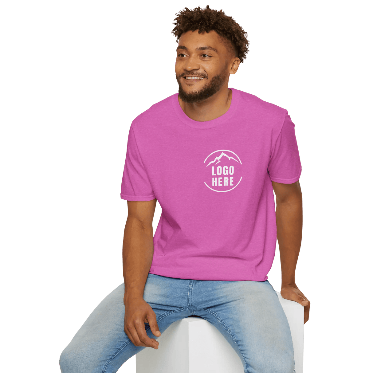 Custom Men's Gildan Printed Lightweight Cotton T-Shirt - Arklavo