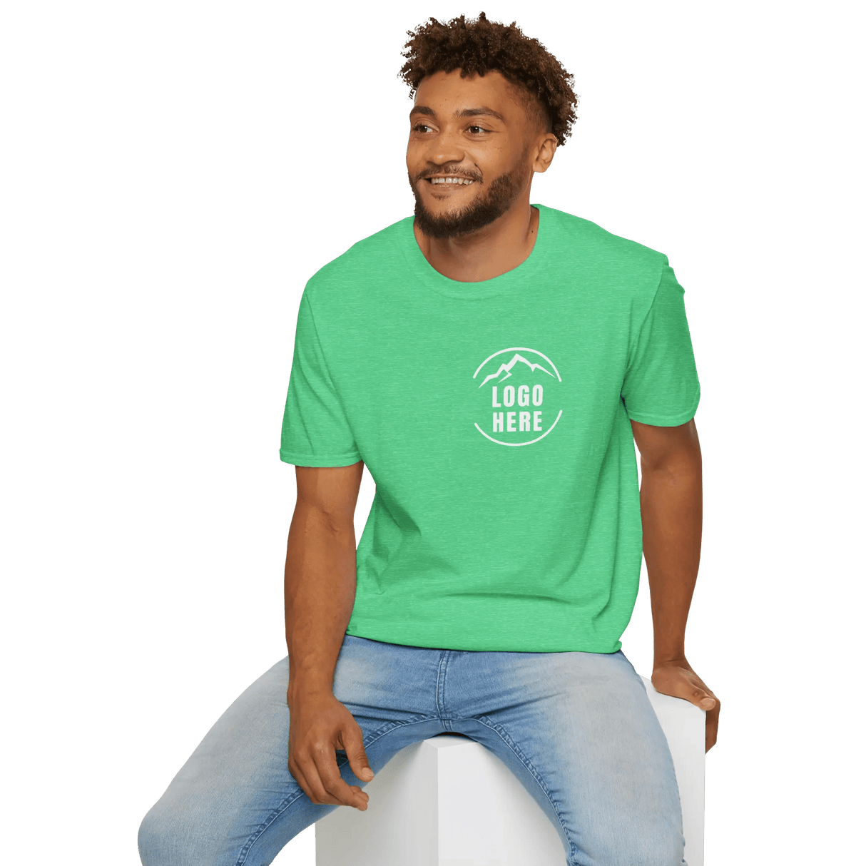 Custom Men's Gildan Printed Lightweight Cotton T-Shirt - Arklavo