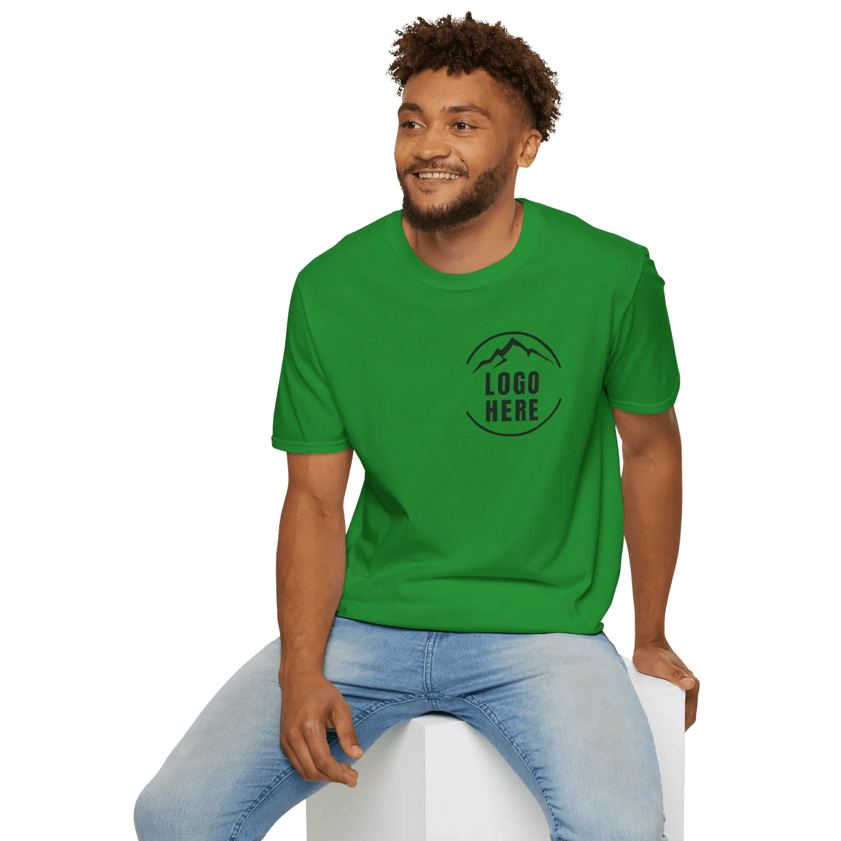 Custom Men's Gildan Printed Lightweight Cotton T-Shirt - Arklavo