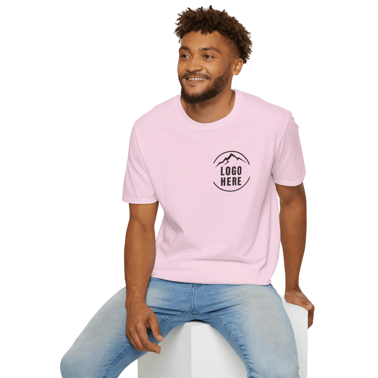 Custom Men's Gildan Printed Lightweight Cotton T-Shirt - Arklavo