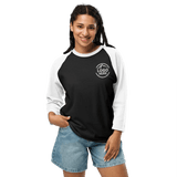 Custom Women's Tultex Embroidered Raglan Baseball Shirt - Arklavo