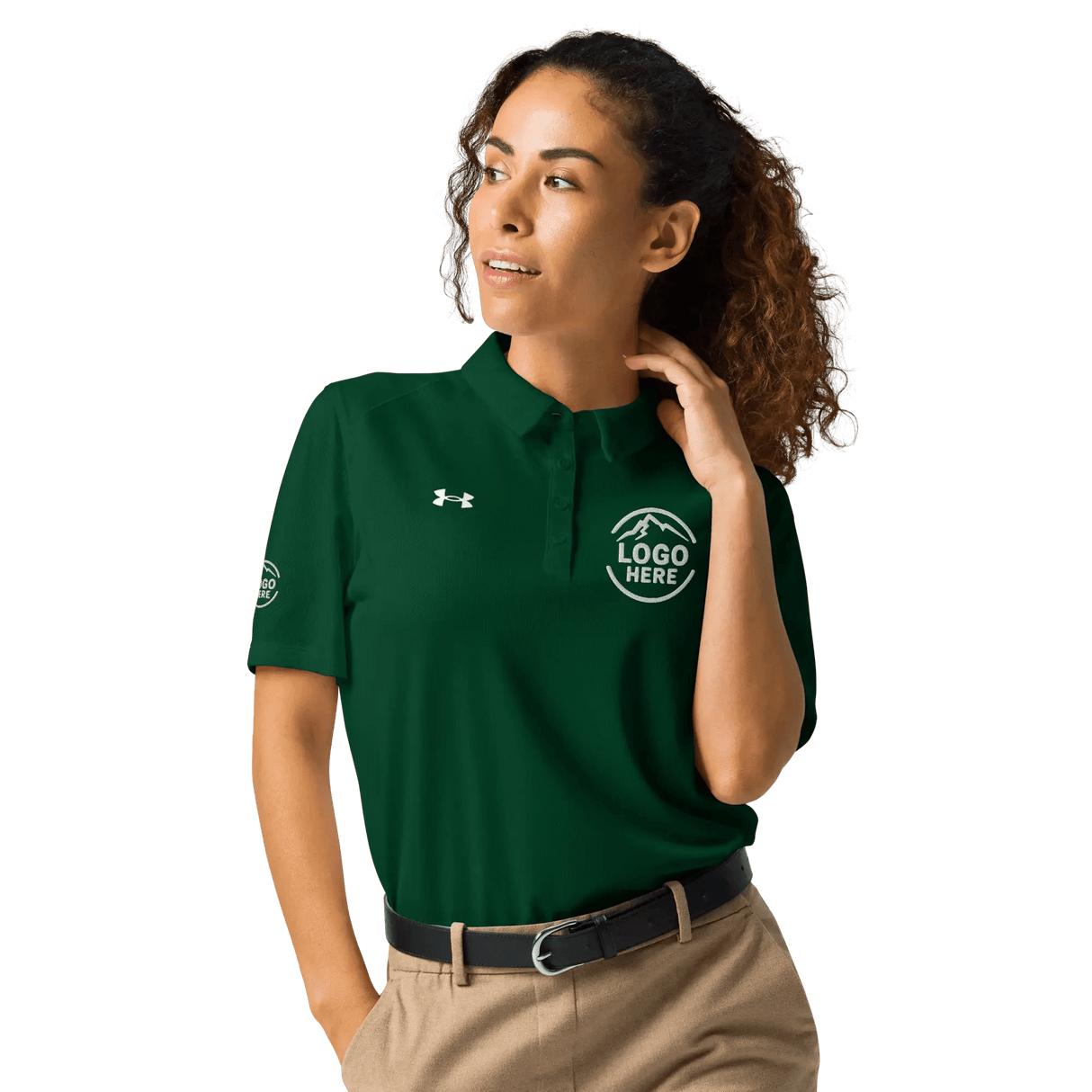 Custom Women's Under Armour Embroidered Polo Shirt - Arklavo