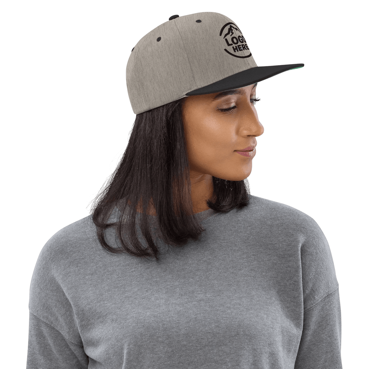 Custom Women's Yupoong Embroidered Snapback - Arklavo