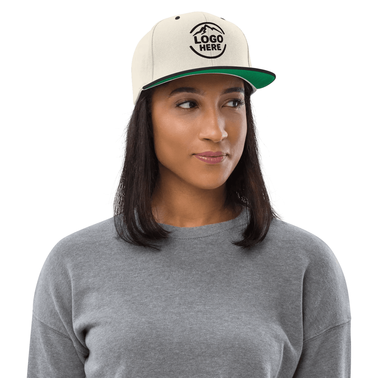 Custom Women's Yupoong Embroidered Snapback - Arklavo