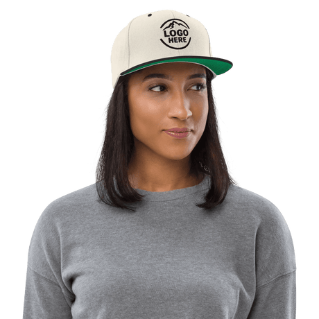 Custom Women's Yupoong Embroidered Snapback - Arklavo