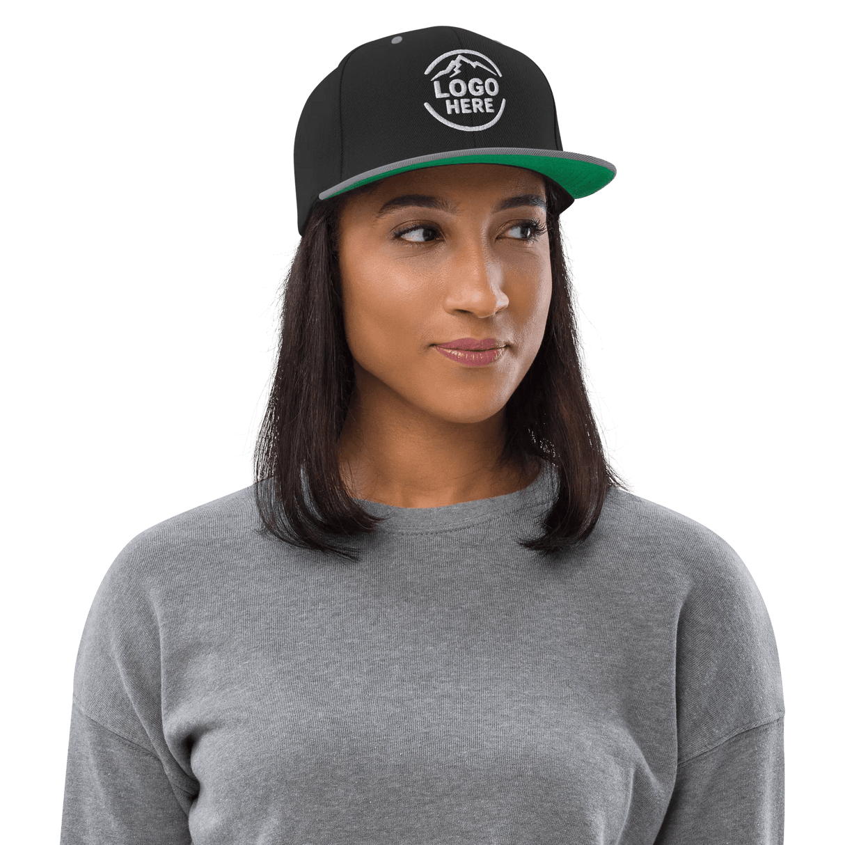 Custom Women's Yupoong Embroidered Snapback - Arklavo