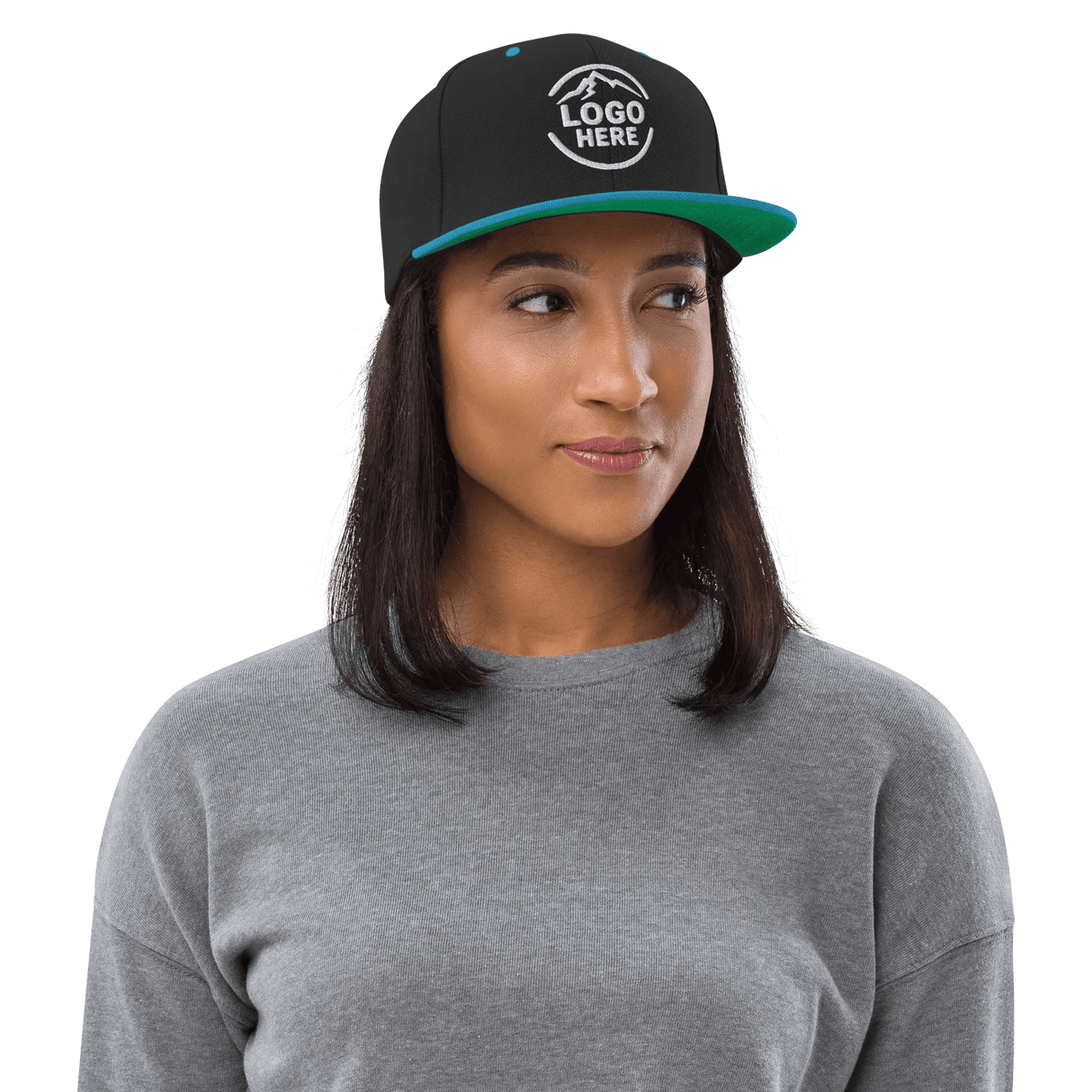 Custom Women's Yupoong Embroidered Snapback - Arklavo