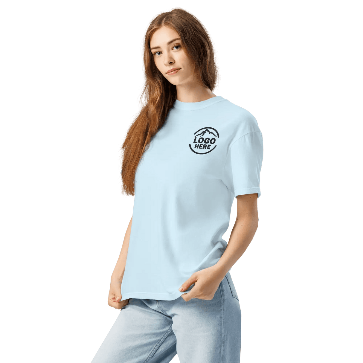 Custom Women's Comfort Colors Embroidered T-Shirt - Arklavo
