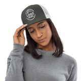 Custom Women's Yupoong Embroidered Five - Panel Trucker Hat - Arklavo
