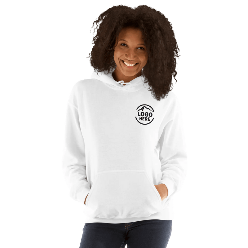 Custom Women's Gildan Embroidered Pullover Hoodie - Arklavo