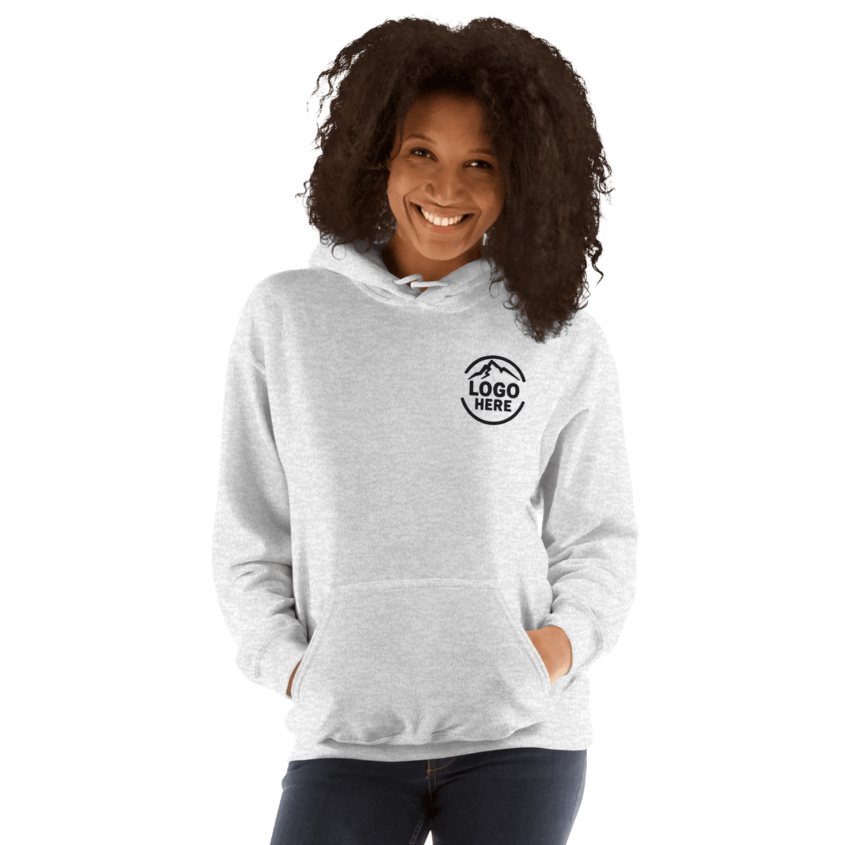 Custom Women's Gildan Embroidered Pullover Hoodie - Arklavo