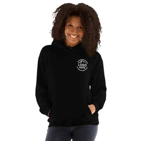 Custom Women's Gildan Embroidered Pullover Hoodie - Arklavo