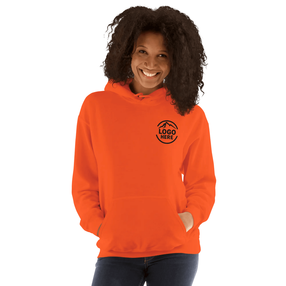 Custom Women's Gildan Embroidered Pullover Hoodie - Arklavo