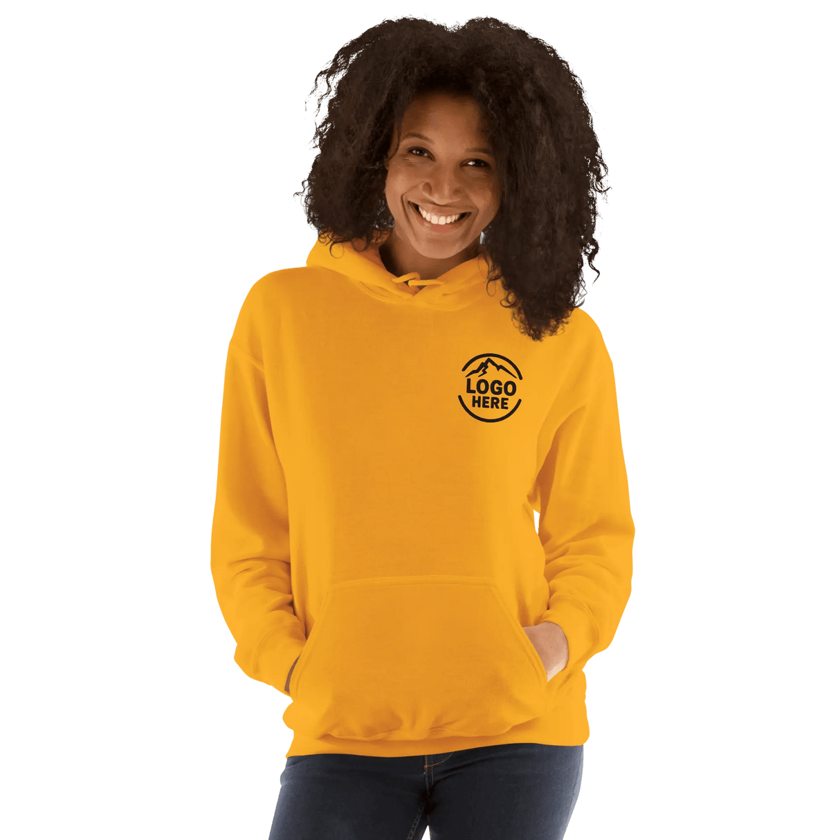 Custom Women's Gildan Embroidered Pullover Hoodie - Arklavo