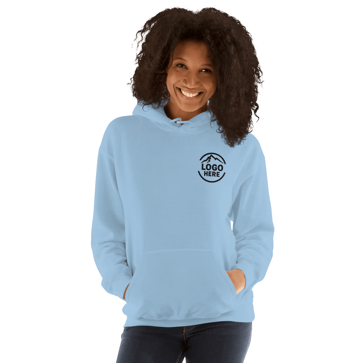 Custom Women's Gildan Embroidered Pullover Hoodie - Arklavo