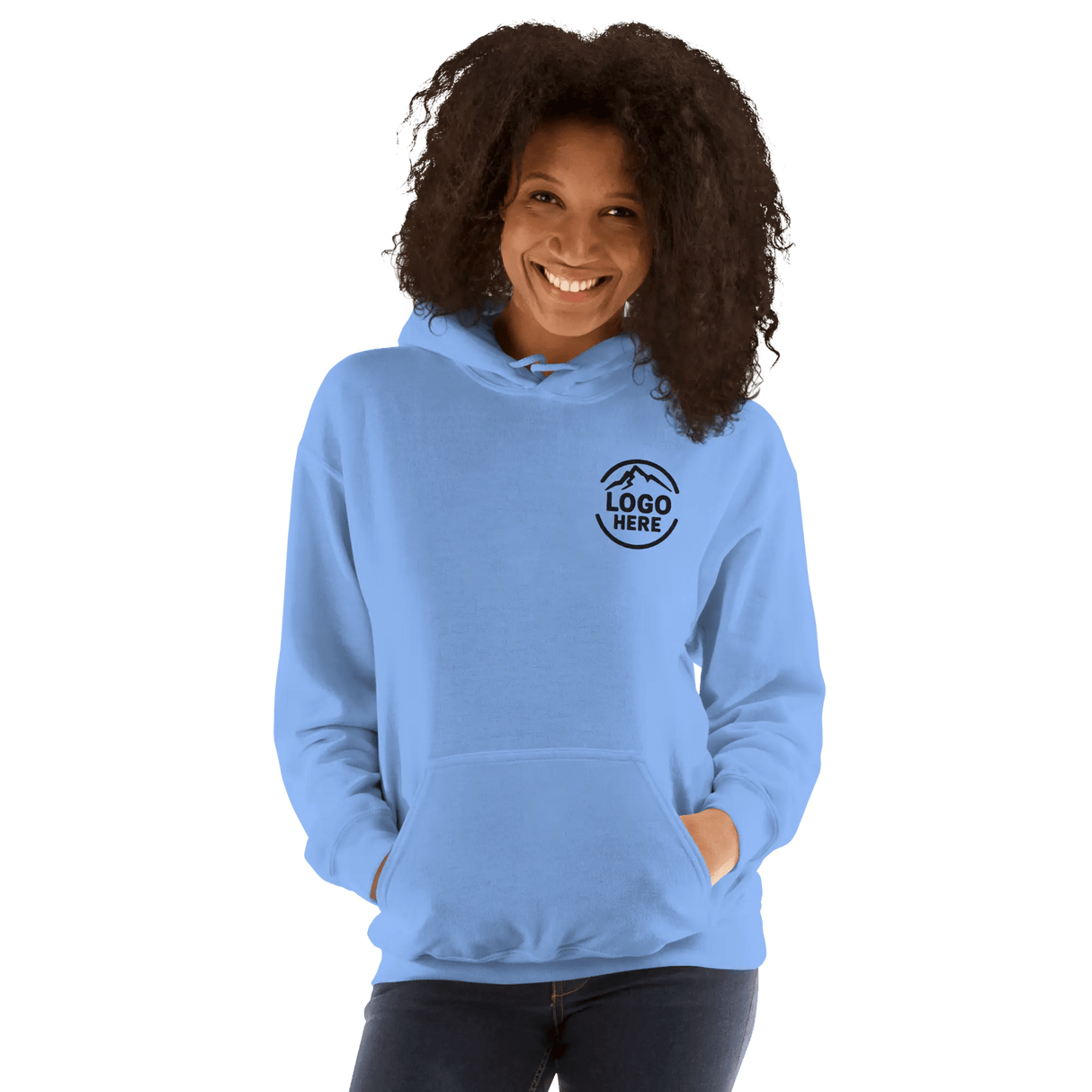 Custom Women's Gildan Embroidered Pullover Hoodie - Arklavo