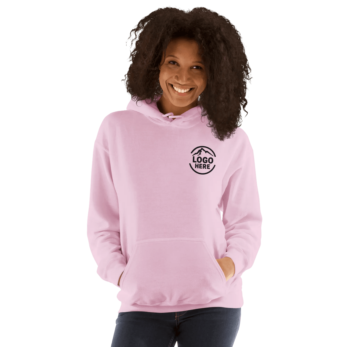 Custom Women's Gildan Embroidered Pullover Hoodie - Arklavo