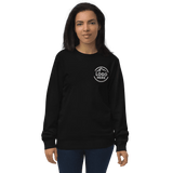 Custom Women's SOL'S Embroidered Organic Cotton Crewneck Sweatshirt - Arklavo