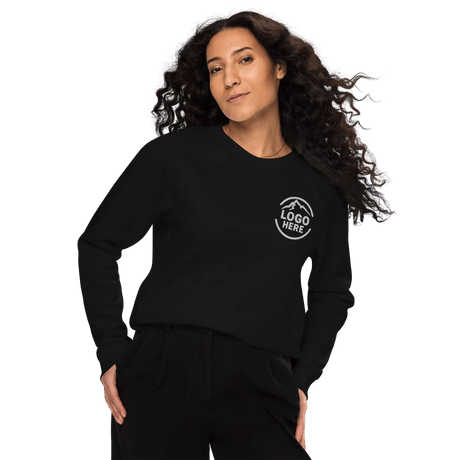 Custom Women's SOL'S Embroidered Organic Cotton Raglan Baseball Shirt - Arklavo
