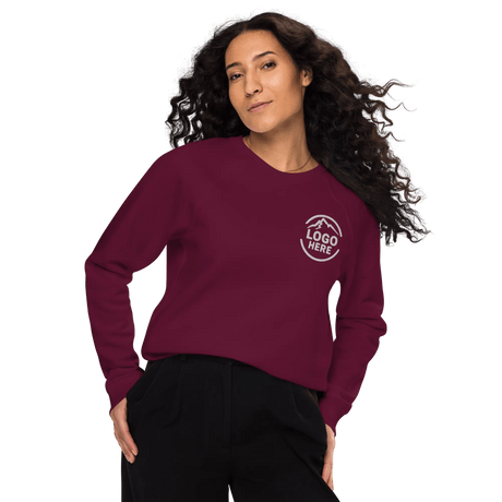 Custom Women's SOL'S Embroidered Organic Cotton Raglan Baseball Shirt - Arklavo