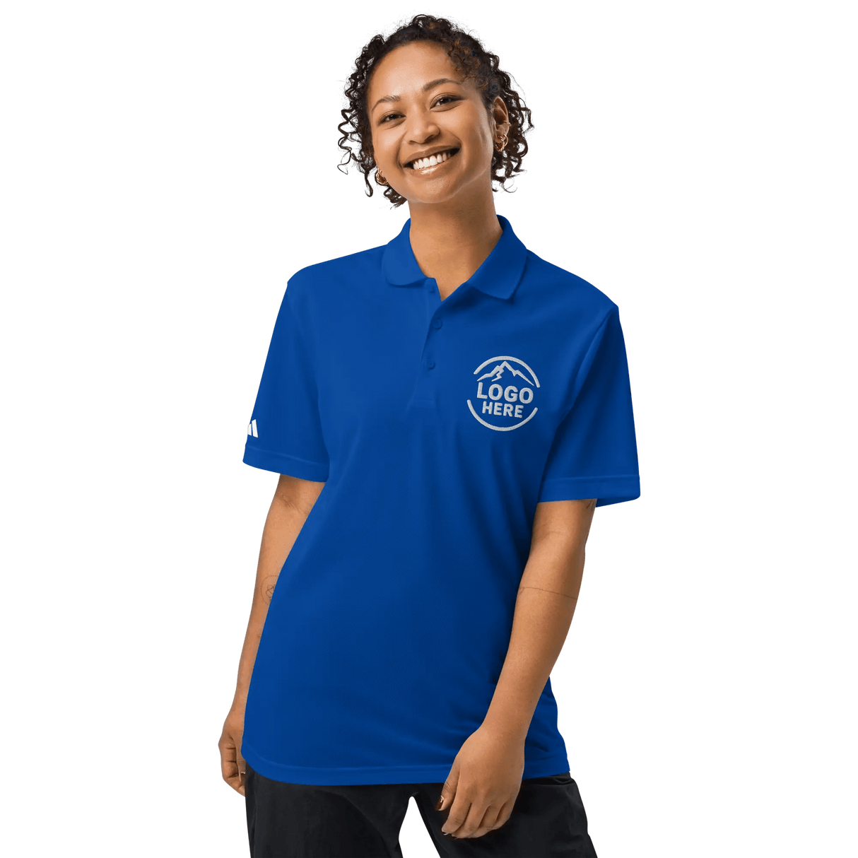 Custom Women's adidas Embroidered Polo Shirt - Arklavo
