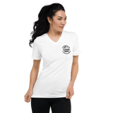 Custom Women's Bella + Canvas Embroidered V - Neck T-Shirt - Arklavo