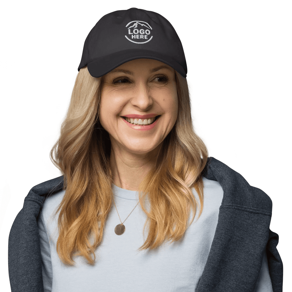 Custom Women's Yupoong Embroidered Dad Hat - Arklavo