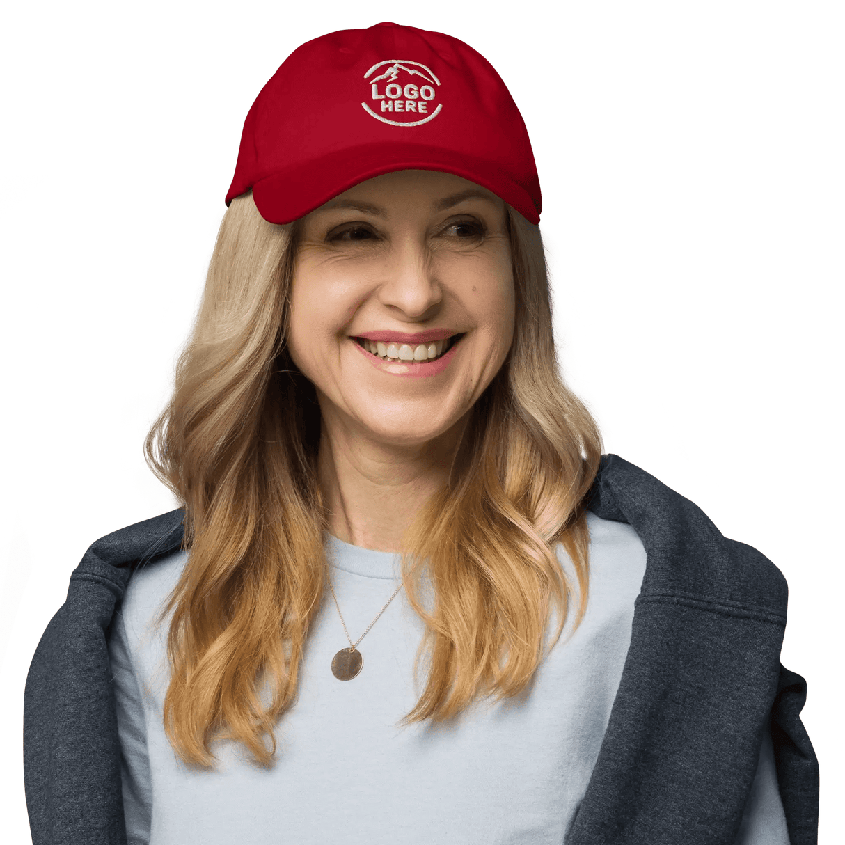 Custom Women's Yupoong Embroidered Dad Hat - Arklavo