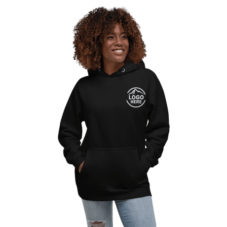 Custom Women's Cotton Heritage Embroidered Pullover Hoodie - Arklavo