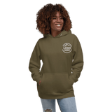 Custom Women's Cotton Heritage Embroidered Pullover Hoodie - Arklavo