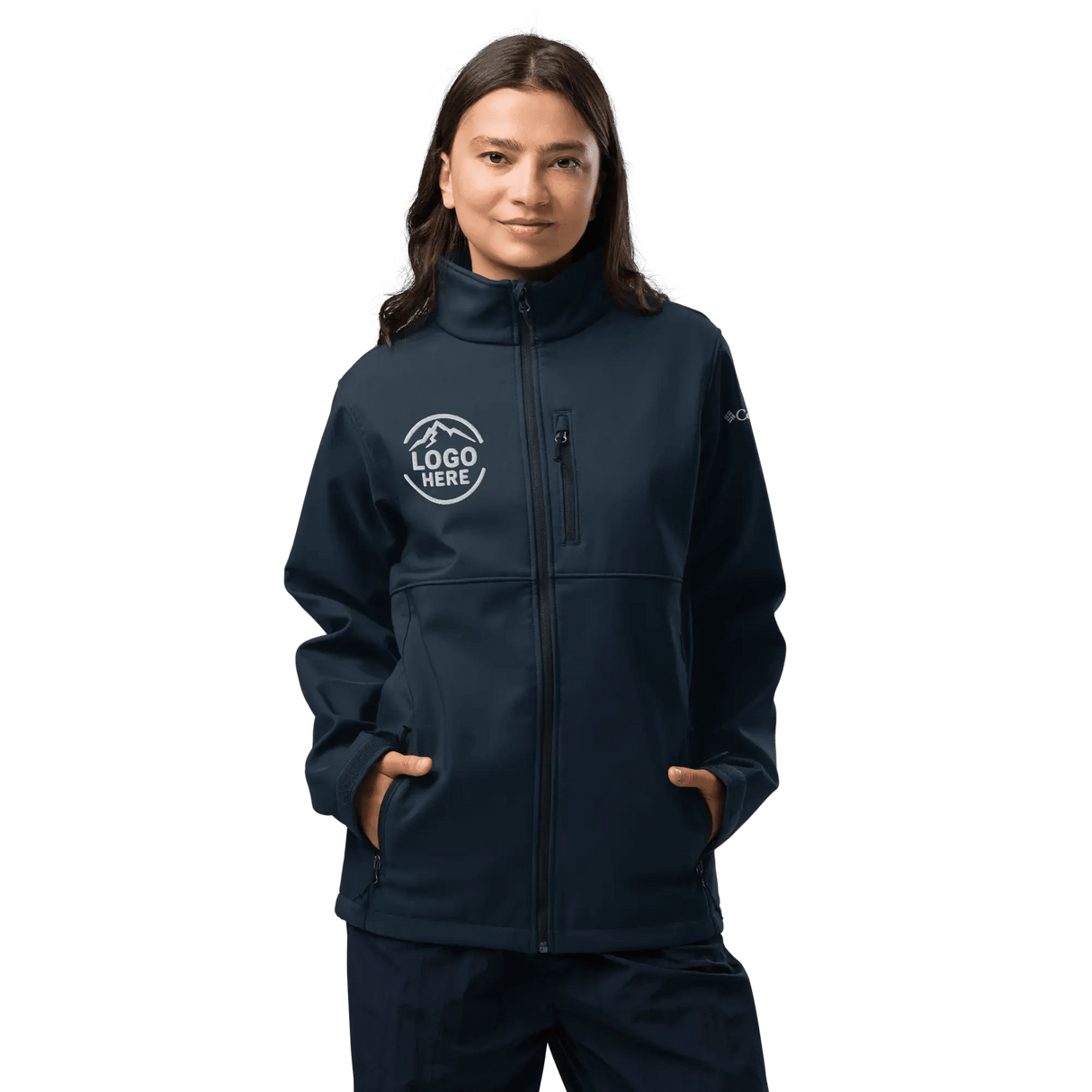Custom Women's Columbia Embroidered Soft Shell Jacket - Arklavo
