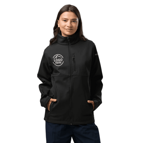 Custom Women's Columbia Embroidered Soft Shell Jacket - Arklavo